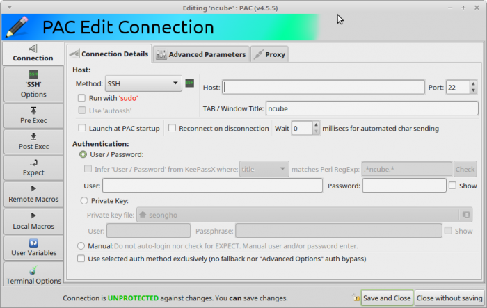 PAC-v4.5.5-connect-config