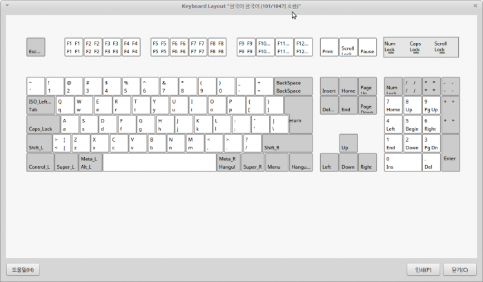 mint-config-Keyboard-Layout