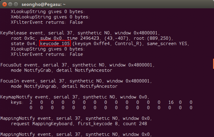ubuntu-hangul-keycode-105